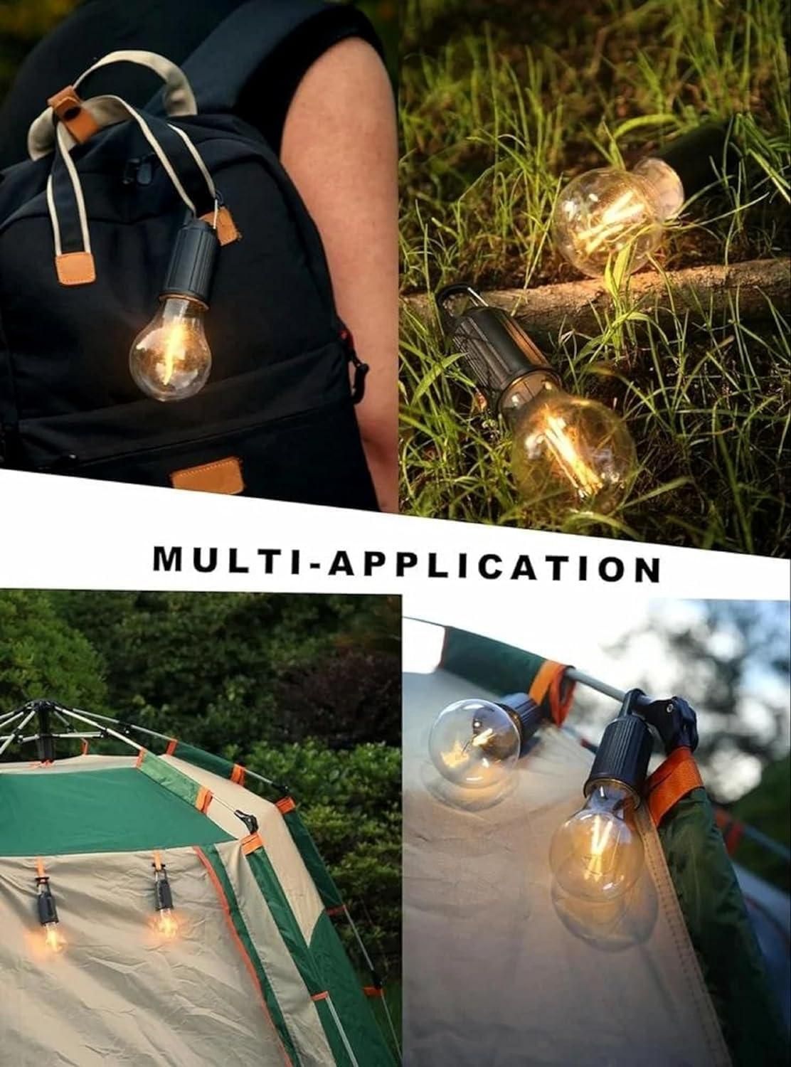 Portable Hanging Light – LED Bulb with 3 Modes for All Occasions